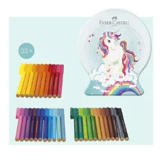 Faber-Castell: 33-delni komplet flomastrov Connector v škatli Samorog slika 2