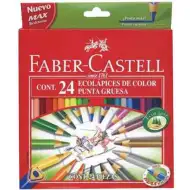 Faber-Castell: ECO 24-delni komplet trikotnih barvnih svinčnikov
