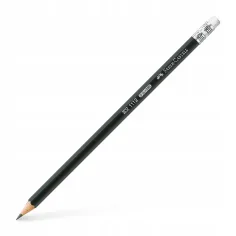 Faber-Castell: HB svinčnik s radirko 1kos