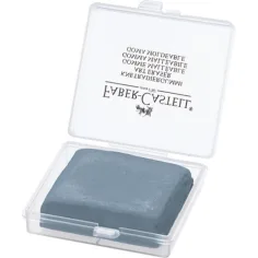 Faber-Castell: Plastelin radirka sive barve v plastični škatlici slika 2