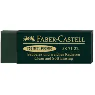 Faber-Castell: Radirka zelene barve, brez ostružkov