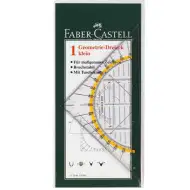 Faber-Castell: Trikotno ravnilo s kotomerom