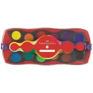 Faber-Castell: Vodene barve 12 barv s sestavljivimi komponentami