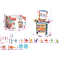 Fantovska igralna kuhinja z dodatki 55x20x36cm