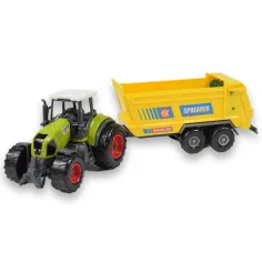 Farm Set: Kmetijski traktor s prikolico v štirih različicah 22 cm slika 8
