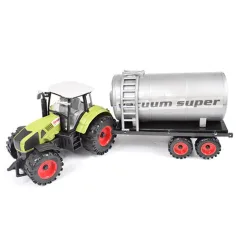 Farm Truck Series: Rdeči ali zeleni traktor s cisterno za vodo 46cm slika 3