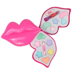 Fashion Make Up: Set palete ličil na dveh nivojih v obliki ust slika 4