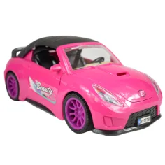 Fashion Sport Car: Roza športni avto set z lučjo in zvokom, s helikopterjem slika 9