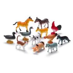 Faunica: Set figuric 12 kosov kmetijskih živali - Woodyland slika 2