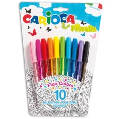 Fiorella barvni gel pisalo 10 kosov komplet - Carioca