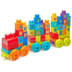 Fisher-Price: ABC pojoči vlak gradbena igrača - Mega Bloks slika 2