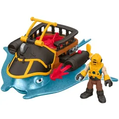 Fisher-Price: Imaginext Kapitan Nemo in skat Piratski igralni komplet - Mattel slika 3