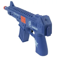 Flint Gun: Modra vojaška strojnica s funkcijo oponašanja strela 30 cm slika 2