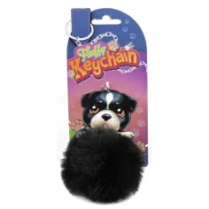 Fluffy Pom-Pom kuža ključni obeski v več različicah 1 kos slika 2