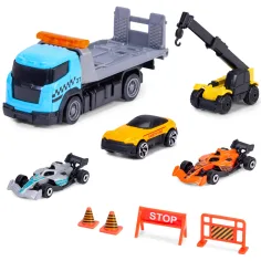 Formula Racer dirkalni avto set s prevoznim avtom v dveh različicah 1 kos – Dickie Toys slika 2