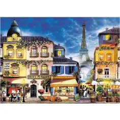 Francoska ulica - 1000 delni leseni puzzle - Trefl slika 2