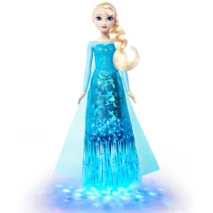 Frozen - Pojajoča Elsa punčka s svetlobno igro - Mattel slika 6