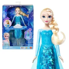 Frozen - Pojajoča Elsa punčka s svetlobno igro - Mattel