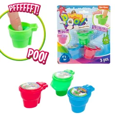 Funny Poo smešni WC set z modelirno maso 3 kosi slika 2