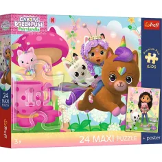 Gabi hiša za punčke Gabi reševalec 24-delni Maxi puzzle - Trefl slika 1