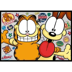 Garfieldove pustolovščine 4x250kosov puzzle - Trefl slika 3