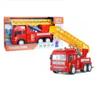 Gasilski avtomobil s svetlobnimi in zvočnimi efekti 1:16