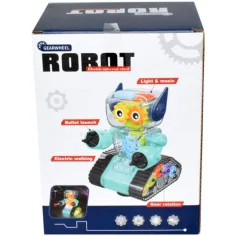 GearWheel, svetleč bojevniški robot z lansirnikom v dveh različicah slika 3