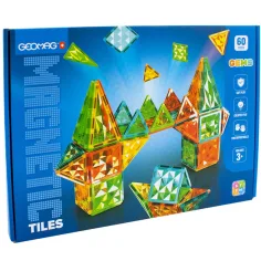 Geomag Magnetic Tiles Gems 60 kosov magnetna gradbena igrača