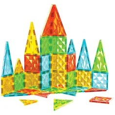 Geomag Magnetic Tiles Gems magnetske gradbene igrače 44 kosov slika 2