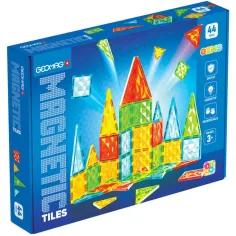 Geomag Magnetic Tiles Gems magnetske gradbene igrače 44 kosov