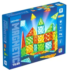 Geomag Magnetne Gradbene Plošče - Dragulj 32-delni set slika 1