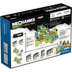 Geomag Mechanics Gravity loops magnetska gradbena igrača 130 kosov slika 2