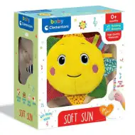 Glasbeni puhasto mehak plišast sonček na poteg - Clementoni baby