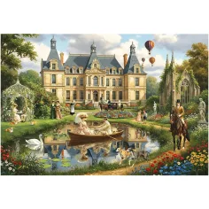 Grad ob vodi - 1500 delni puzzle - Trefl slika 2
