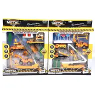 Gradbeni igralni komplet v dveh različicah z vozili