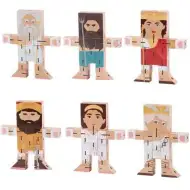 Grška mitologija Lesena logična sestavljanka v šestih različicah