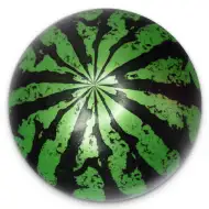 Gumijasta žoga s podobo melone 23cm