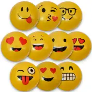 Gumijasta žoga Smiley v različnih izvedbah 23 cm