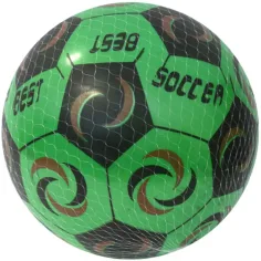 Gumijasta žoga z nogometnim motivom 23cm slika 3