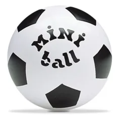 Gumijasta žoga z nogometnimi vzorci MiniBall  v več različicah 14cm slika 2
