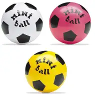 Gumijasta žoga z nogometnimi vzorci MiniBall  v več različicah 14cm
