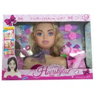 HairStylist Glava lutke za friziranje in ličenje