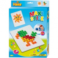 Hama: 140-delni paket bucik mešanih barv s kvadratno tablo Maxi