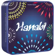 Hanabi družabna igra v kovinski škatli
