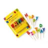 Happy Birthday sveče s črkami