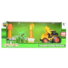 Happy Farm: Kmetijski set s traktorjem, živalmi in dodatki slika 5