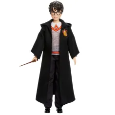Harry Potter: Harry lutka v plašču z čarobno palico - Mattel slika 2