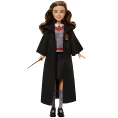 Harry Potter: Hermione Granger punčka v plašču z čarobno palico - Mattel slika 2