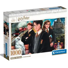 Harry Potter - Na vratih Hogwarts 1000 delni puzzle s posterjem - Clementoni