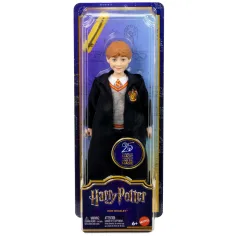 Harry Potter: Ron Weasley punčka v plašču z čarobno palico - Mattel